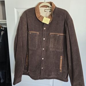Men's Classic Brown Corduroy Jacket